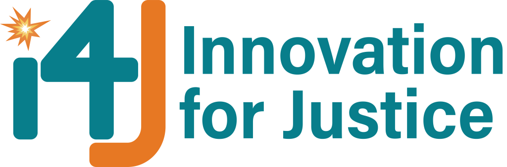 Innovation for Justice logo.